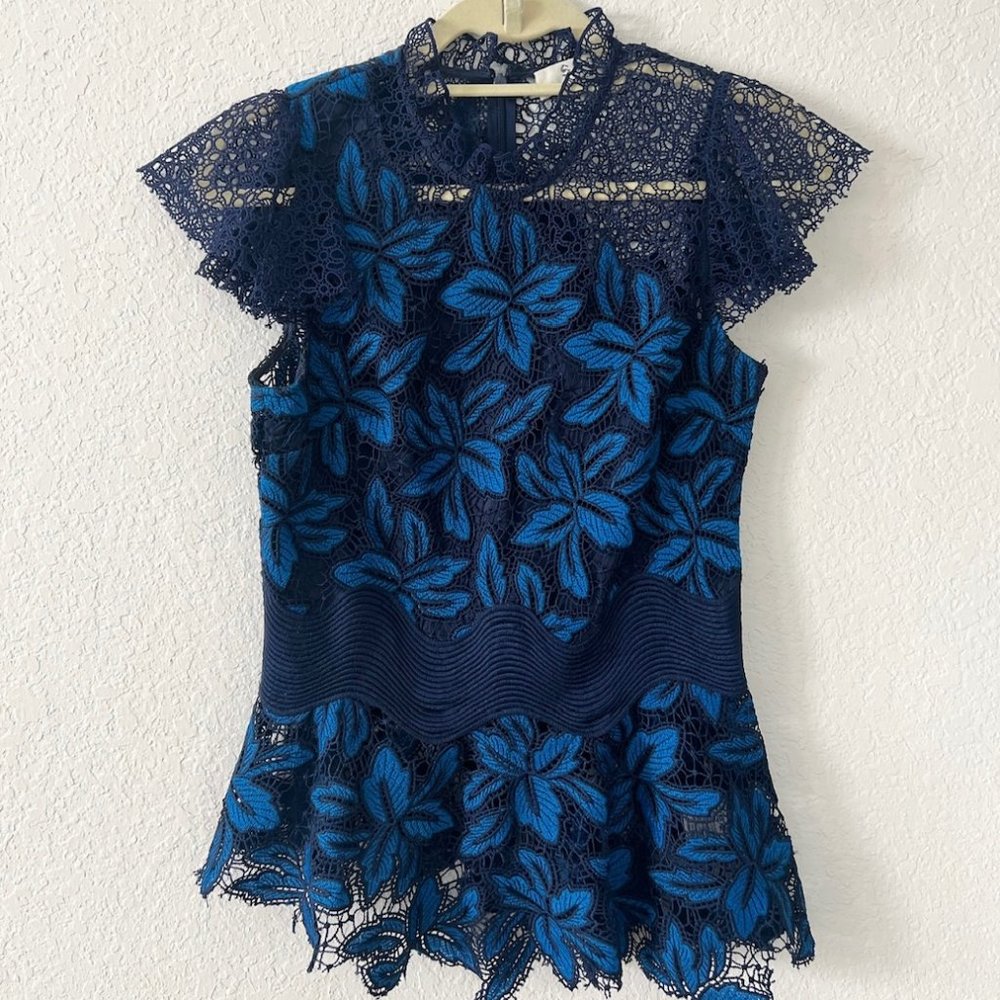 Sea NY Mosaic Lace Top